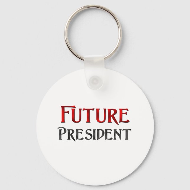 Future President Key Ring (Front)