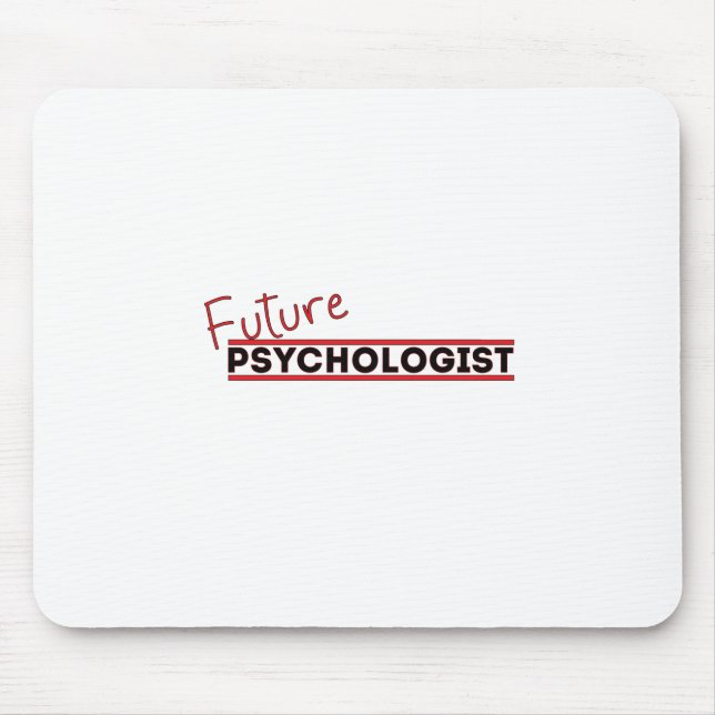 Future Psychologist Mouse Pad (Front)