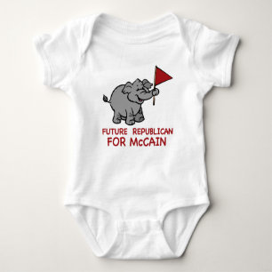 Future Republican McCain Baby Bodysuit