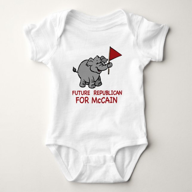 Future Republican McCain Baby Bodysuit (Front)