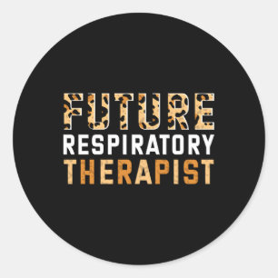 Future Respiratory Therapist Rt Student Classic Round Sticker