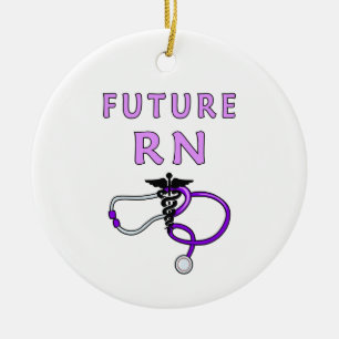 Future RN Ceramic Tree Decoration