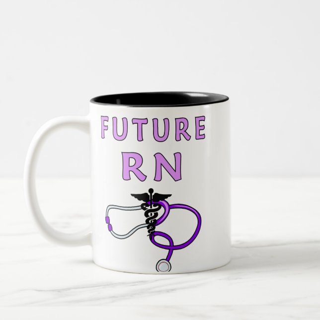 Future RN Two-Tone Coffee Mug (Left)
