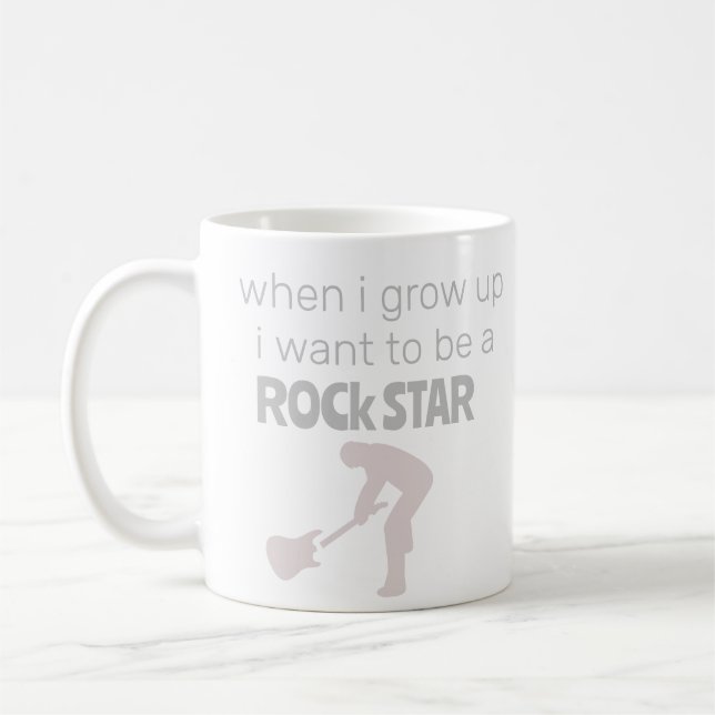 Future Rock Star Coffee Mug (Left)