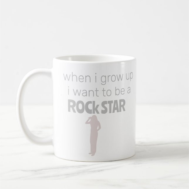 Future Rock Star Coffee Mug (Left)