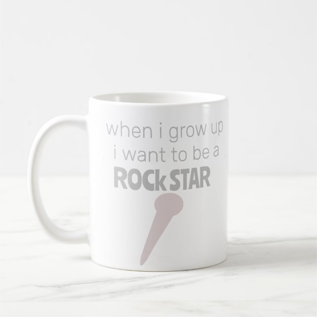 Future Rock Star Coffee Mug (Left)