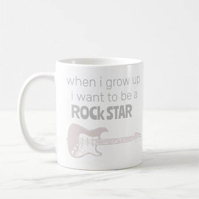 Future Rock Star Coffee Mug (Left)