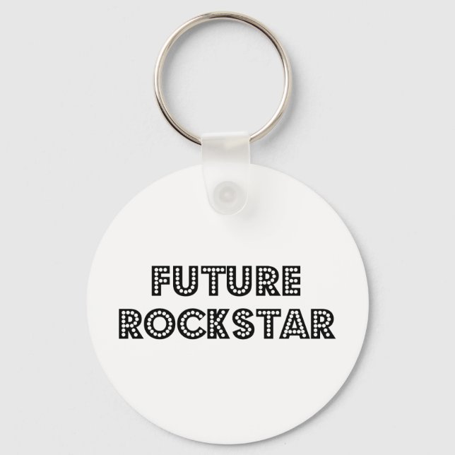 Future Rock Star Key Ring (Front)