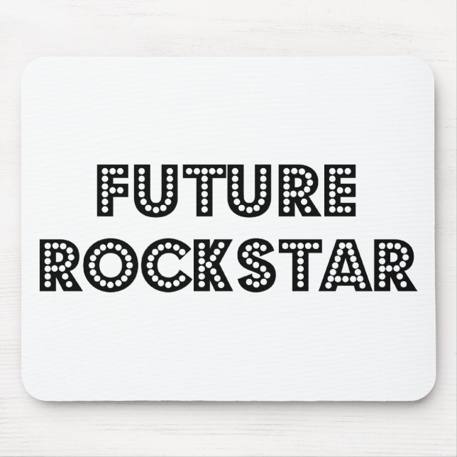 Future Rock Star Mouse Pad (Front)