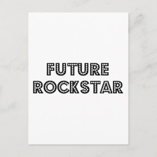 Future Rock Star Postcard