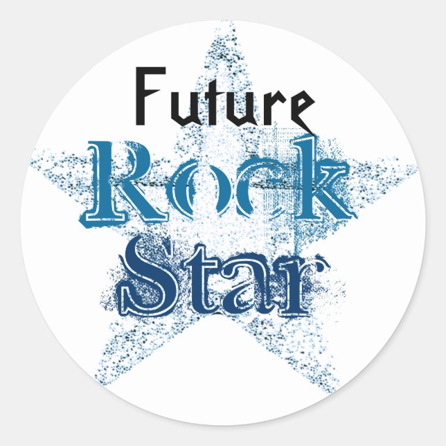 Future Rock Star stickers (Front)