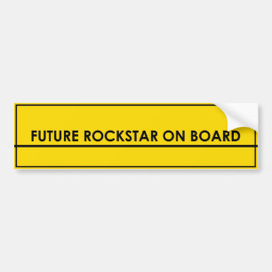 Future Rockstar bumper sticker