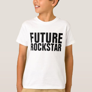 FUTURE ROCKSTAR Funny Kids T-shirts