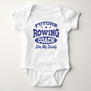 Future Rowing Coach Like my Daddy Baby Bodysuit
