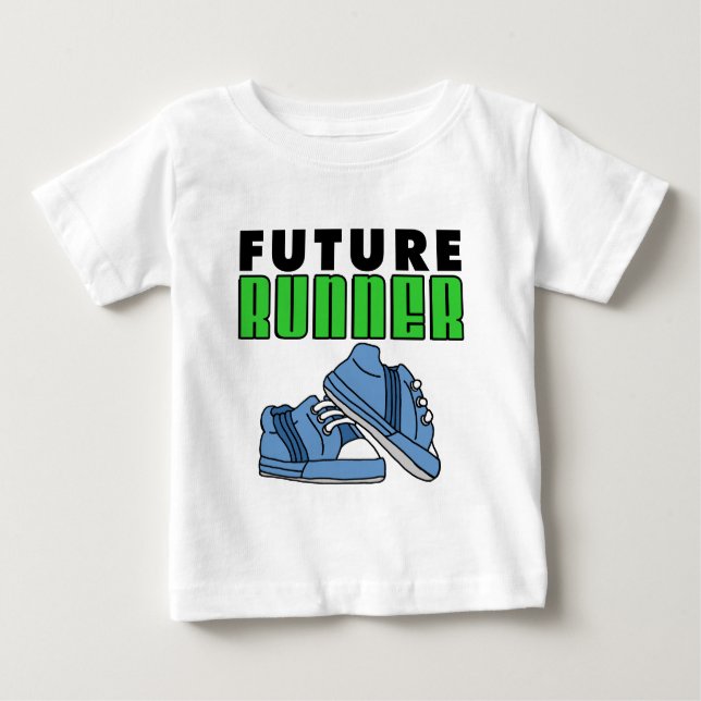 Future Runner Boy Baby T-Shirt (Front)