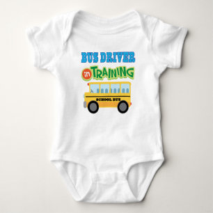 Future School Bus Driver in Training Baby Bodysuit