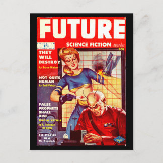 Future Science Fiction 06 (UK)_Pulp Art Postcard
