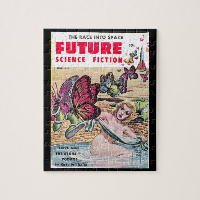 Future Science Fiction 0_Pulp Art Jigsaw Puzzle (Vertical)