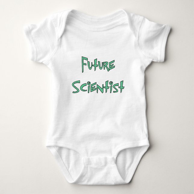 Future Scientist Baby Bodysuit (Front)