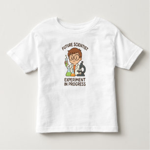 Future Scientist – Experiment in Progress Toddler T-Shirt