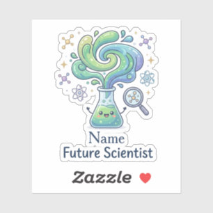 Future Scientist Personalised Name Beaker School