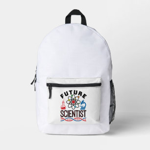 Future Scientist Science Lover STEM Printed Backpack