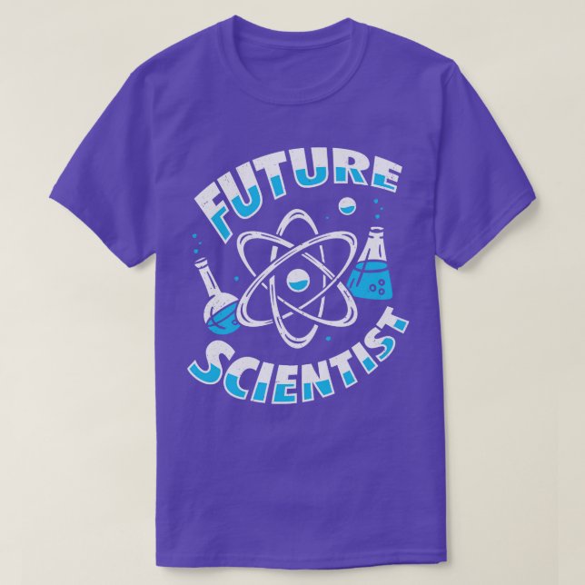 Future Scientist Science School Student Gift T-Shirt (Design Front)