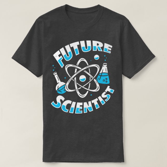 Future Scientist Science School Student Gift  T-Shirt (Design Front)