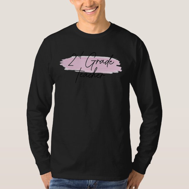 Future Second Grade Teacher 2nd Squad Crew Back To T-Shirt (Front)