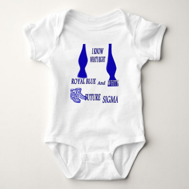Future Sigma Baby Bodysuit (Front)