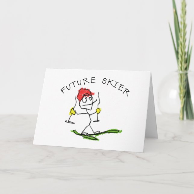 Future Skier Card (Front)