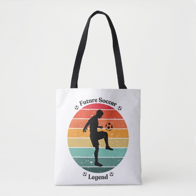 Future Soccer Legend Tote Bag (Front)