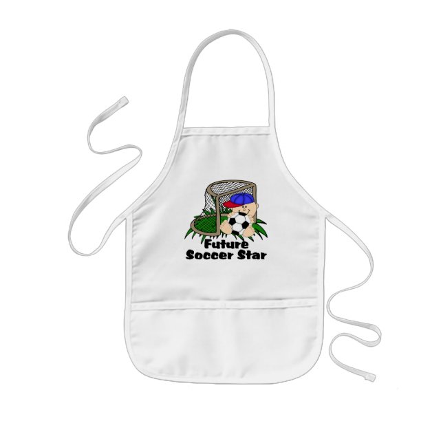 Future Soccer Star Kids Apron (Front)
