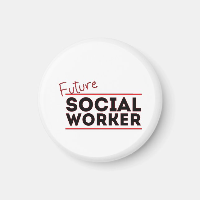 Future Social Worker Magnet (Front)