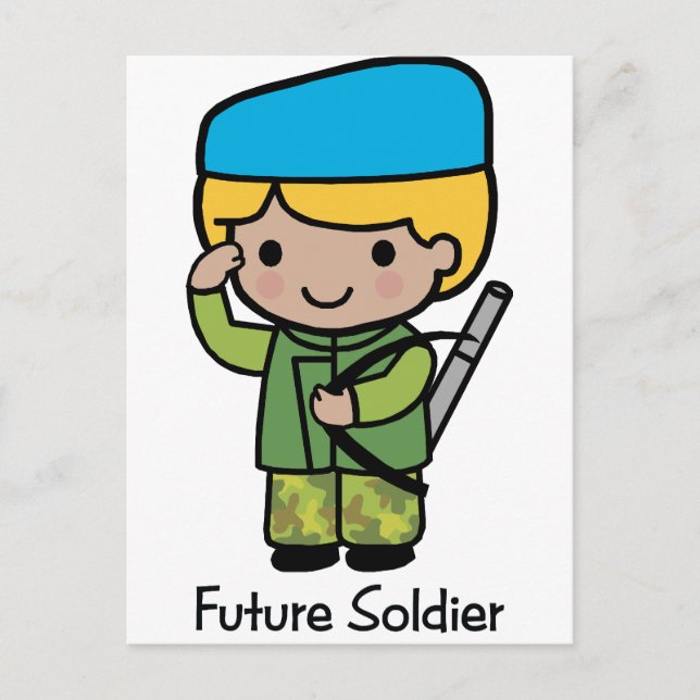 Future Soldier Postcard (Front)