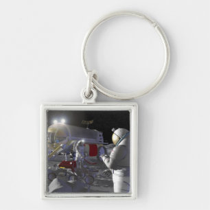 Future space exploration missions 11 key ring