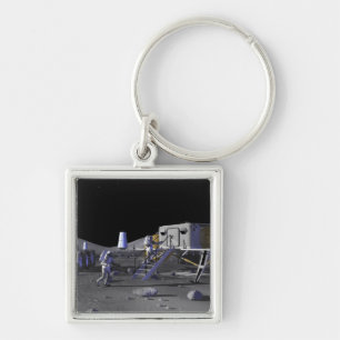 Future space exploration missions 13 key ring