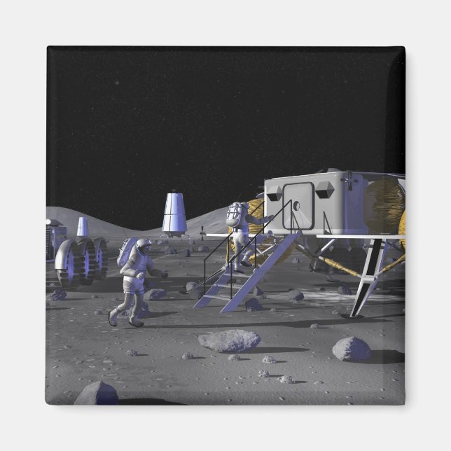 Future space exploration missions 13 magnet (Front)