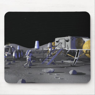 Future space exploration missions 13 mouse pad
