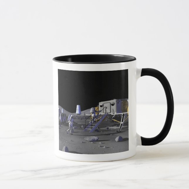 Future space exploration missions 13 mug (Right)