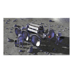 Future space exploration missions 13 photo print