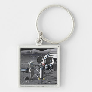 Future space exploration missions 2 key ring