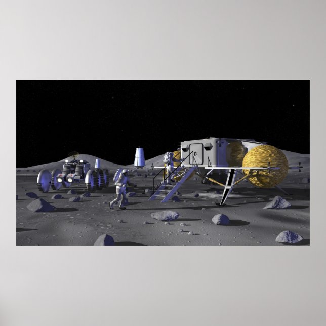 Future space exploration missions 3 poster (Front)