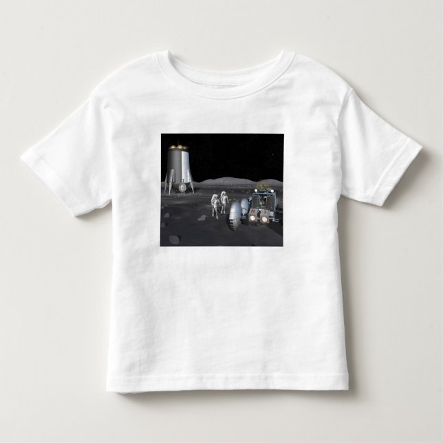 Future space exploration missions 3 toddler T-Shirt (Front)