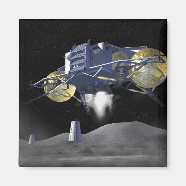 Future space exploration missions 4 magnet (Front)