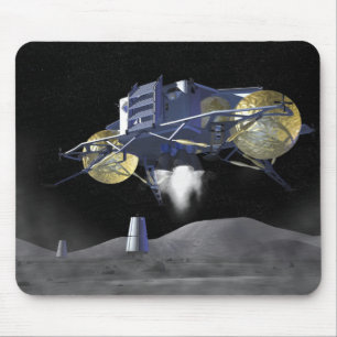 Future space exploration missions 4 mouse pad