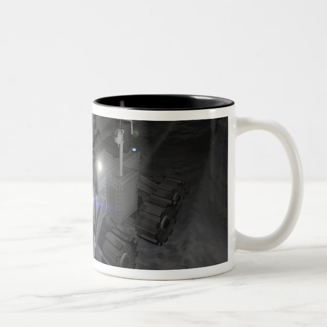 Future space exploration missions 6 Two-Tone coffee mug (Right)