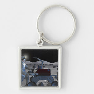 Future space exploration missions 7 key ring