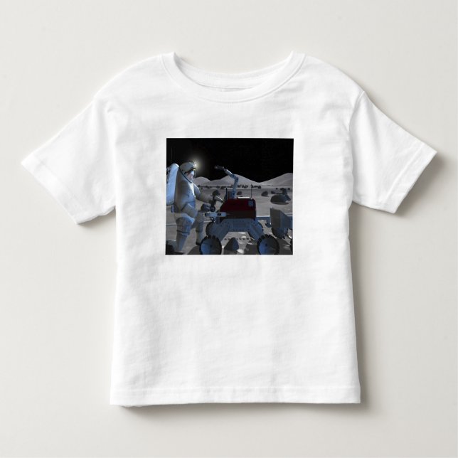 Future space exploration missions 7 toddler T-Shirt (Front)