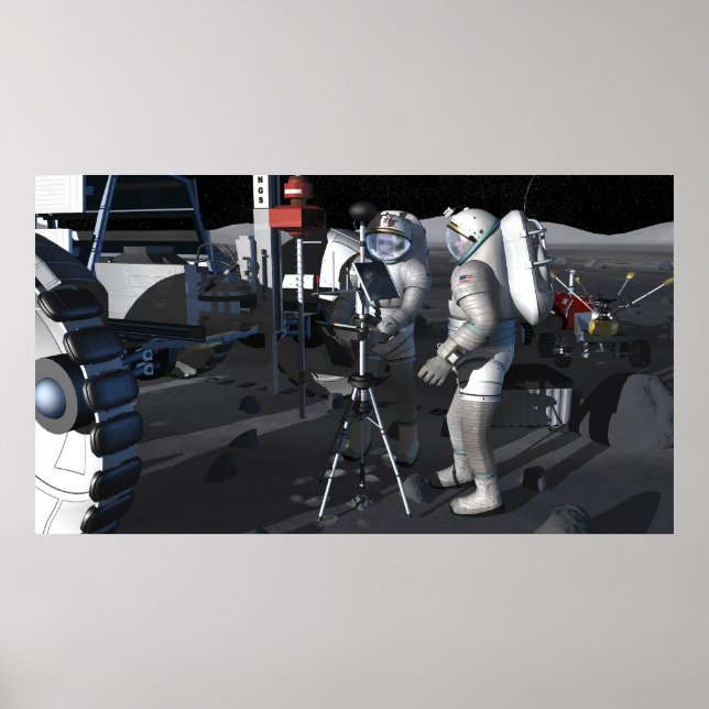 Future space exploration missions 8 poster (Front)